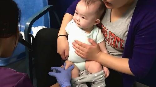 婴儿打针的视频,温馨记录成长点滴